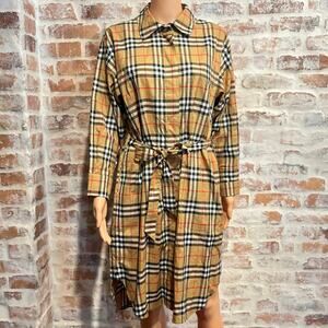 BURBERRY Vintage Check Dress SZ8US
